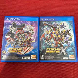 プレイステーションヴィータ(PlayStation Vita)のスーパーロボット大戦V スーパーロボット大戦X 2本セット　VITA(携帯用ゲームソフト)
