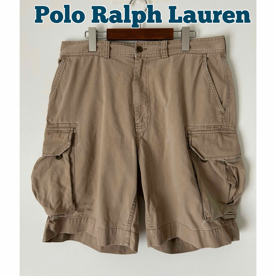 POLO RALPH LAUREN(ポロラルフローレン)のPolo Ralph Lauren カーゴハーフパンツ　カーゴショーツ　半パン メンズのパンツ(ショートパンツ)の商品写真