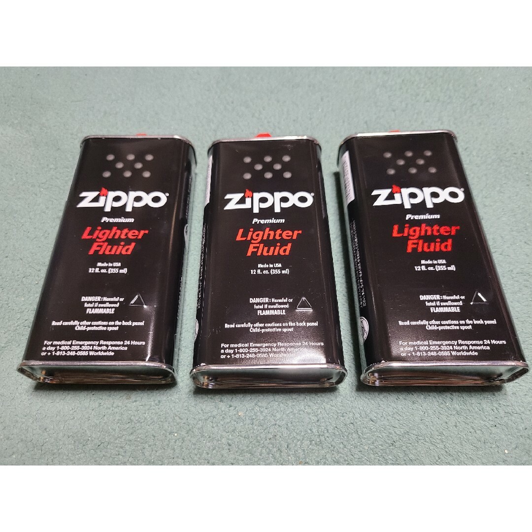 ZIPPO(ジッポー)の【3個セット】ZIPPO 純正オイル 355ml 大缶 送料無料 メンズのファッション小物(タバコグッズ)の商品写真