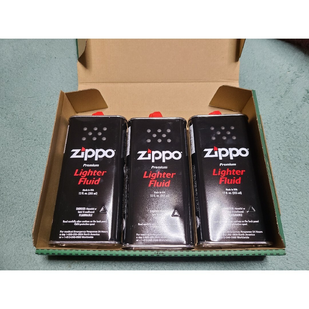 ZIPPO(ジッポー)の【3個セット】ZIPPO 純正オイル 355ml 大缶 送料無料 メンズのファッション小物(タバコグッズ)の商品写真