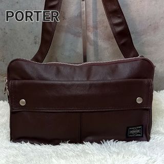 【未使用級⭐】PORTER　ポーター　ボディバッグ　 フリースタイル　ブラウン