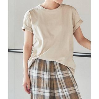 スピックアンドスパン(Spick & Span)のSPICK&SPAN コットンシルケットTシャツ(Tシャツ(半袖/袖なし))