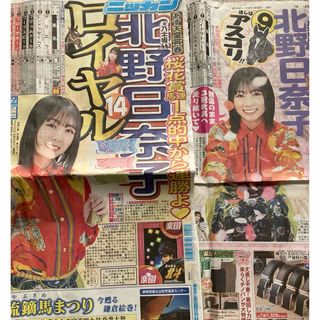 北野日奈子　日刊スポーツ切り抜き(アイドルグッズ)