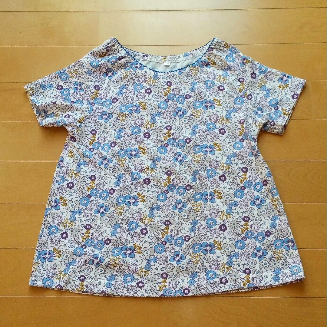 オルソブルー 半袖Tシャツ キッズ 花柄 キッズ/ベビー/マタニティのキッズ服女の子用(90cm~)(Tシャツ/カットソー)の商品写真