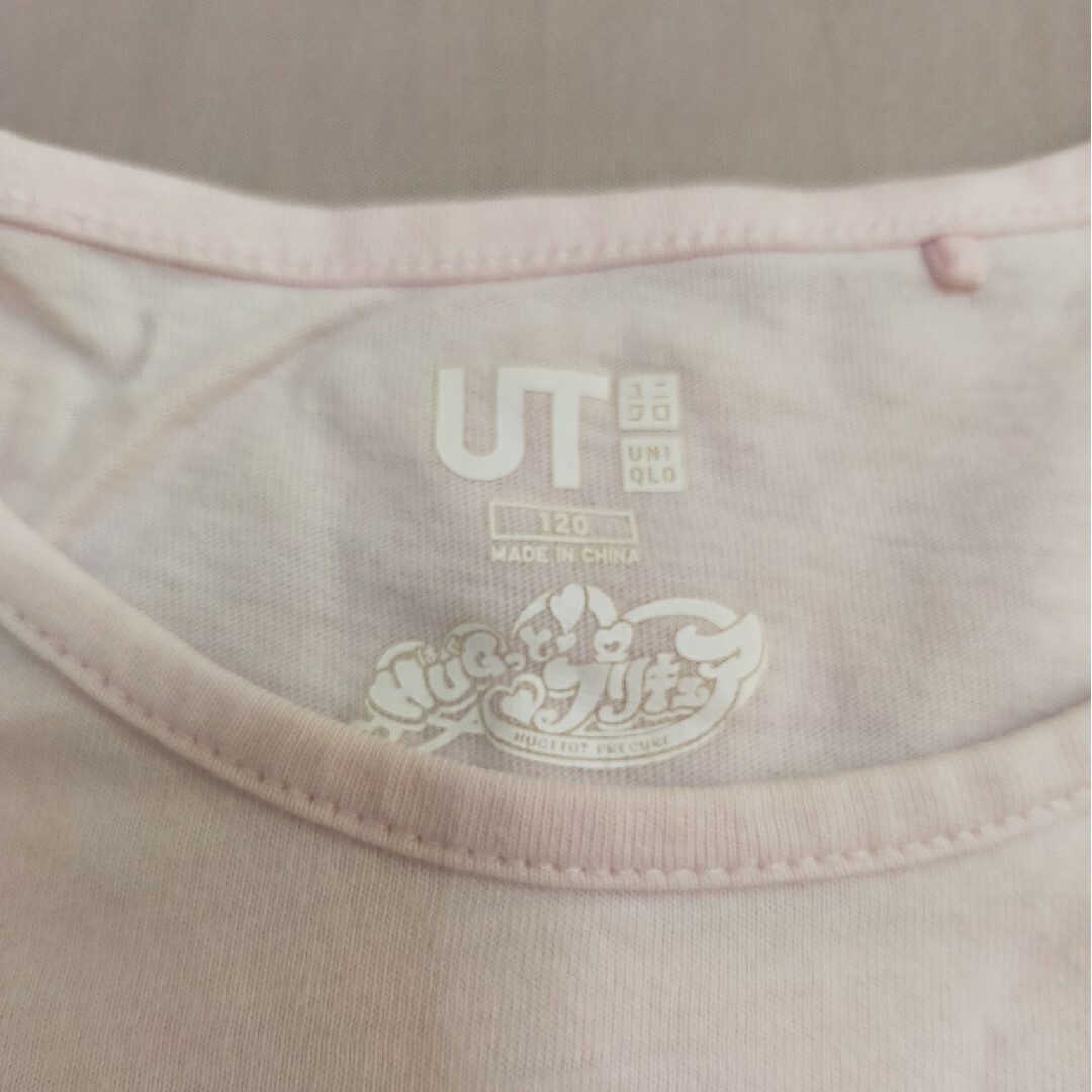 UNIQLO(ユニクロ)のユニクロ　キッズTシャツ　プリキュア キッズ/ベビー/マタニティのキッズ服女の子用(90cm~)(Tシャツ/カットソー)の商品写真