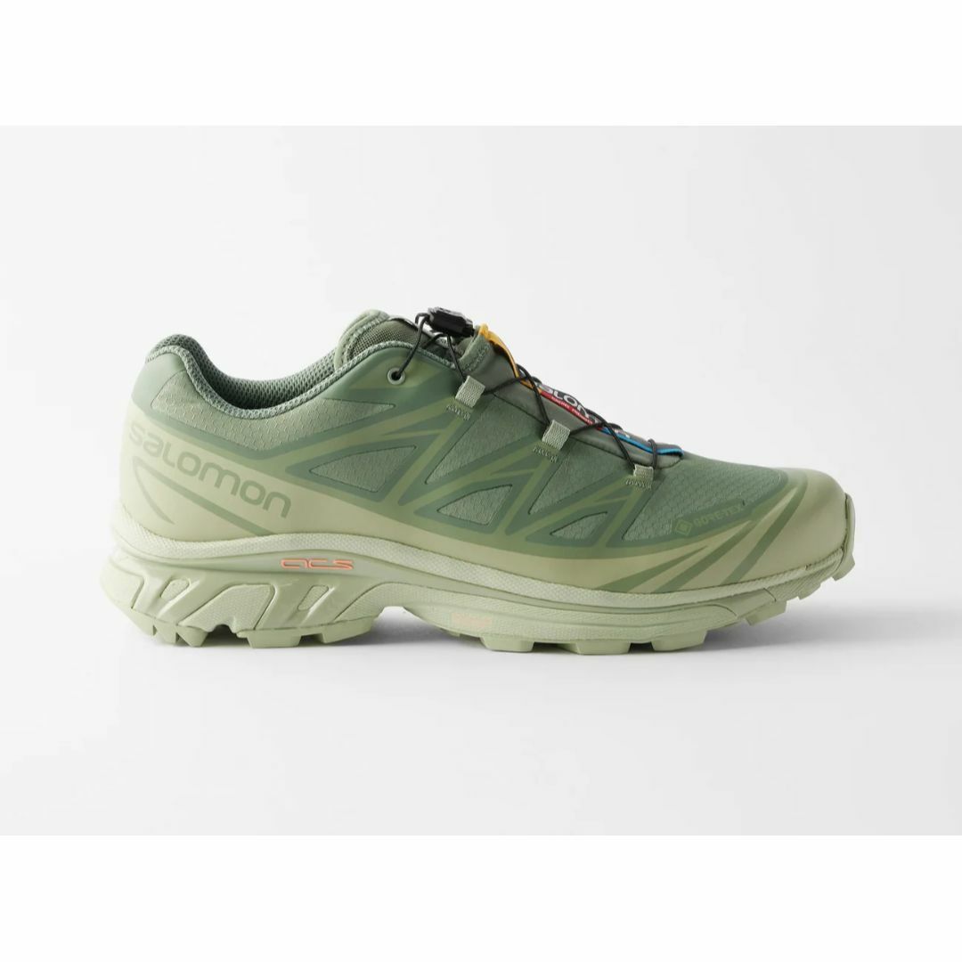 SALOMON(サロモン)のSALOMON XT-6 GTX ゴアテックス 25.5 DESERT SAGE メンズの靴/シューズ(スニーカー)の商品写真