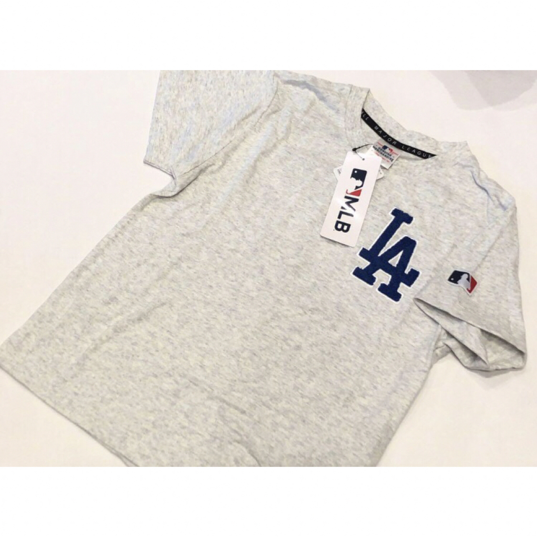 MLB(メジャーリーグベースボール)の新品　ドジャース　140  半袖Tシャツ　LA  DODGERS キッズ/ベビー/マタニティのキッズ服男の子用(90cm~)(Tシャツ/カットソー)の商品写真