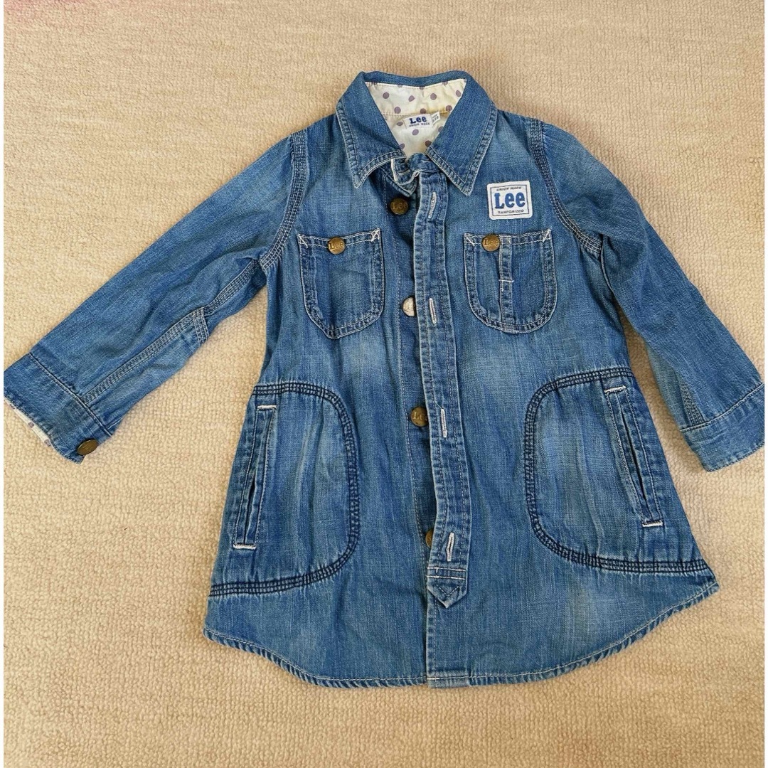 LEE シャツ　100 キッズ/ベビー/マタニティのキッズ服女の子用(90cm~)(Tシャツ/カットソー)の商品写真