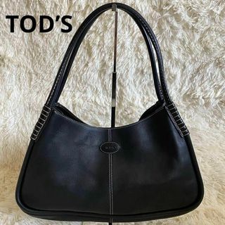 【美品】TOD’S  トッズ レザー ハンドバッグ ショルダーバッグ 黒