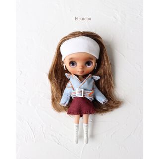 タカラトミー(Takara Tomy)のEteladoo カスタムプチブライス　シナモンガール(人形)