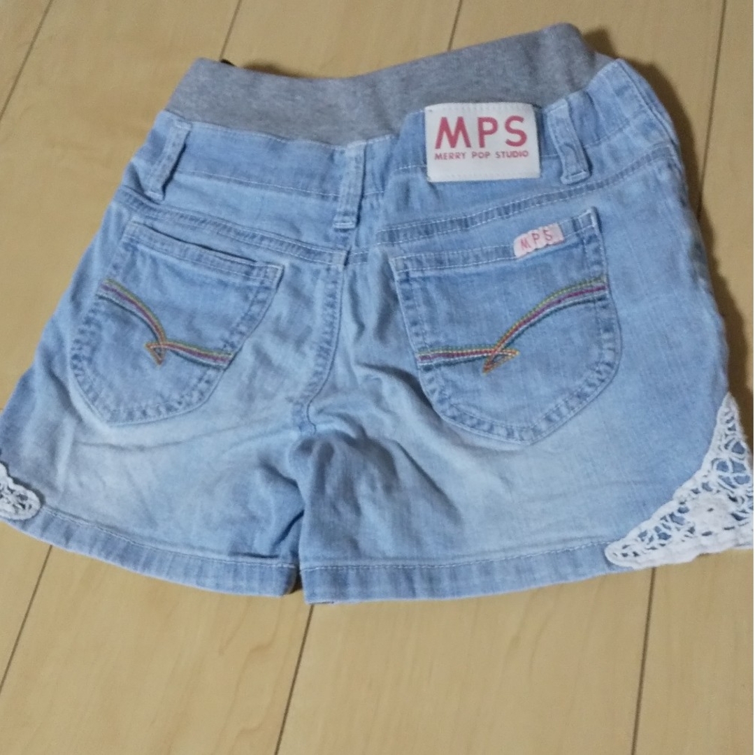 MPS(エムピーエス)のショートパンツ キッズ/ベビー/マタニティのキッズ服女の子用(90cm~)(パンツ/スパッツ)の商品写真