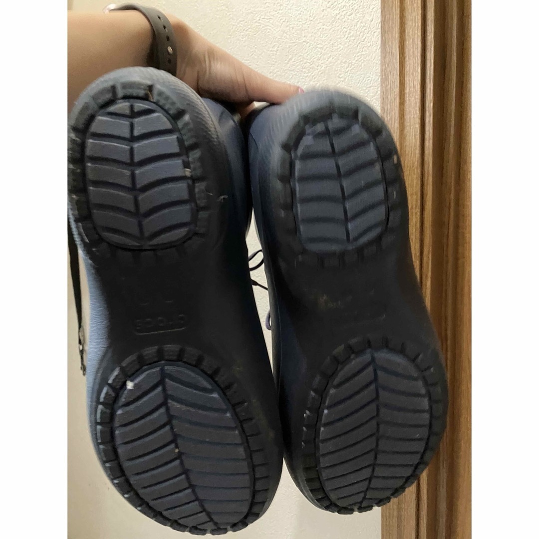 crocs(クロックス)のcrocs レディース長靴　w8 24.0cm レディースの靴/シューズ(レインブーツ/長靴)の商品写真