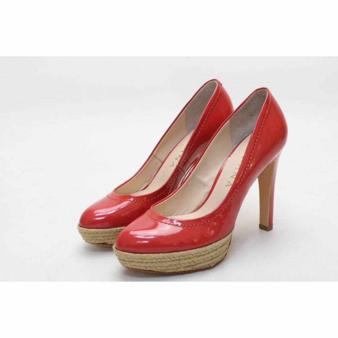 DIANA(ダイアナ)のDIANA エナメルプラットフォームパンプス(23ｃｍMR)美品 レディースの靴/シューズ(ハイヒール/パンプス)の商品写真