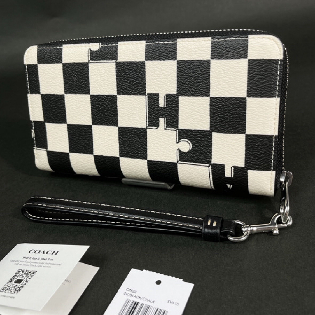 COACH(コーチ)のCOACH コーチ チェッカーボード プリント  長財布 CR622  新品  レディースのファッション小物(財布)の商品写真