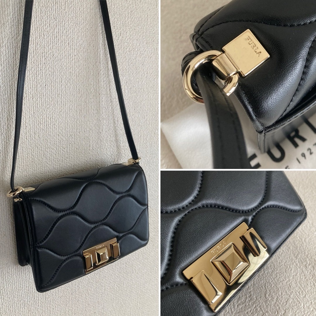 Furla(フルラ)の極美品　FURLA フルラ　キルティング　クロスボディ　ショルダーバッグ レディースのバッグ(ショルダーバッグ)の商品写真