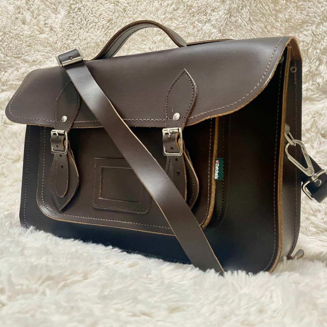 Zatchels(ザッチェルズ)の【未使用級 3way】Zatchels サッチェルバッグ ショルダーリュック本革 レディースのバッグ(ショルダーバッグ)の商品写真