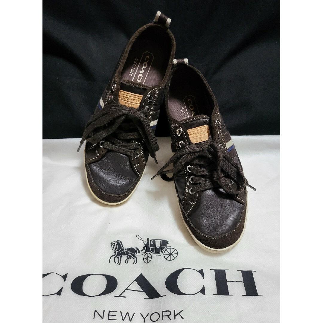 COACH(コーチ)の◆COACH コーチ◆メンズ スニーカー サイズ41（25.0相当） メンズの靴/シューズ(スニーカー)の商品写真