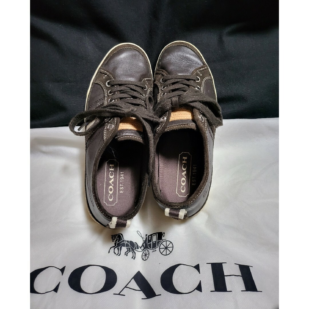 COACH(コーチ)の◆COACH コーチ◆メンズ スニーカー サイズ41（25.0相当） メンズの靴/シューズ(スニーカー)の商品写真