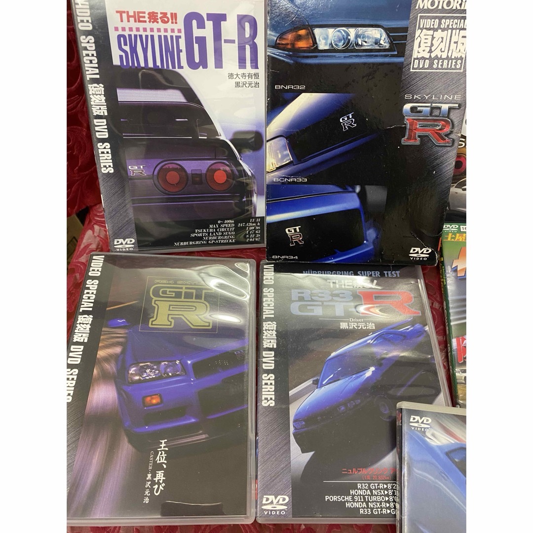 DVD The Best MOTORing ベストモータリング 土屋圭市　6本 エンタメ/ホビーのDVD/ブルーレイ(趣味/実用)の商品写真