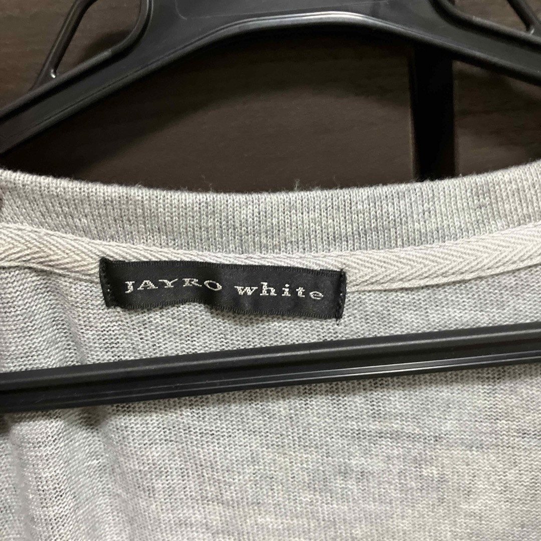 JAYRO White(ジャイロホワイト)のカットソー　フリーサイズ メンズのトップス(Tシャツ/カットソー(七分/長袖))の商品写真