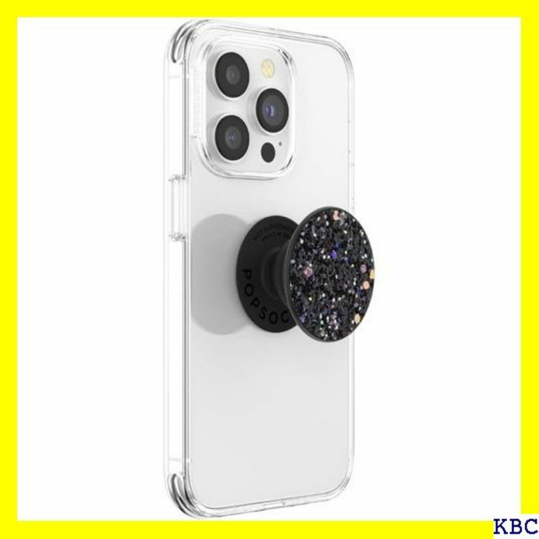 PopSockets Japan - ポップソケッツ 黒 ップ&スタンド 47 スマホ/家電/カメラのスマホ/家電/カメラ その他(その他)の商品写真