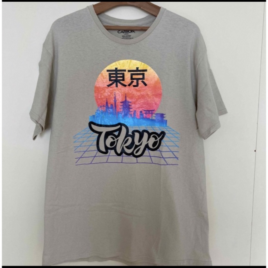 CARBON漢字Tシャツ/古着ヴィンテージTシャツ海外輸入 メンズのトップス(Tシャツ/カットソー(半袖/袖なし))の商品写真