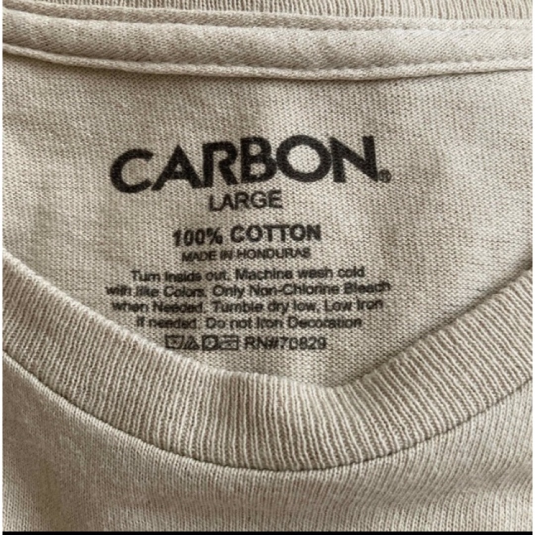 CARBON漢字Tシャツ/古着ヴィンテージTシャツ海外輸入 メンズのトップス(Tシャツ/カットソー(半袖/袖なし))の商品写真