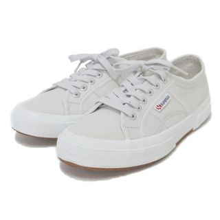 SUPERGA スペルガ スニーカー ライトベージュ 39(25.0cm) COTU CLASSIC ローカット レースアップ キャンバス シューズ 靴 シンプル カジュアル【レディース】【中古】