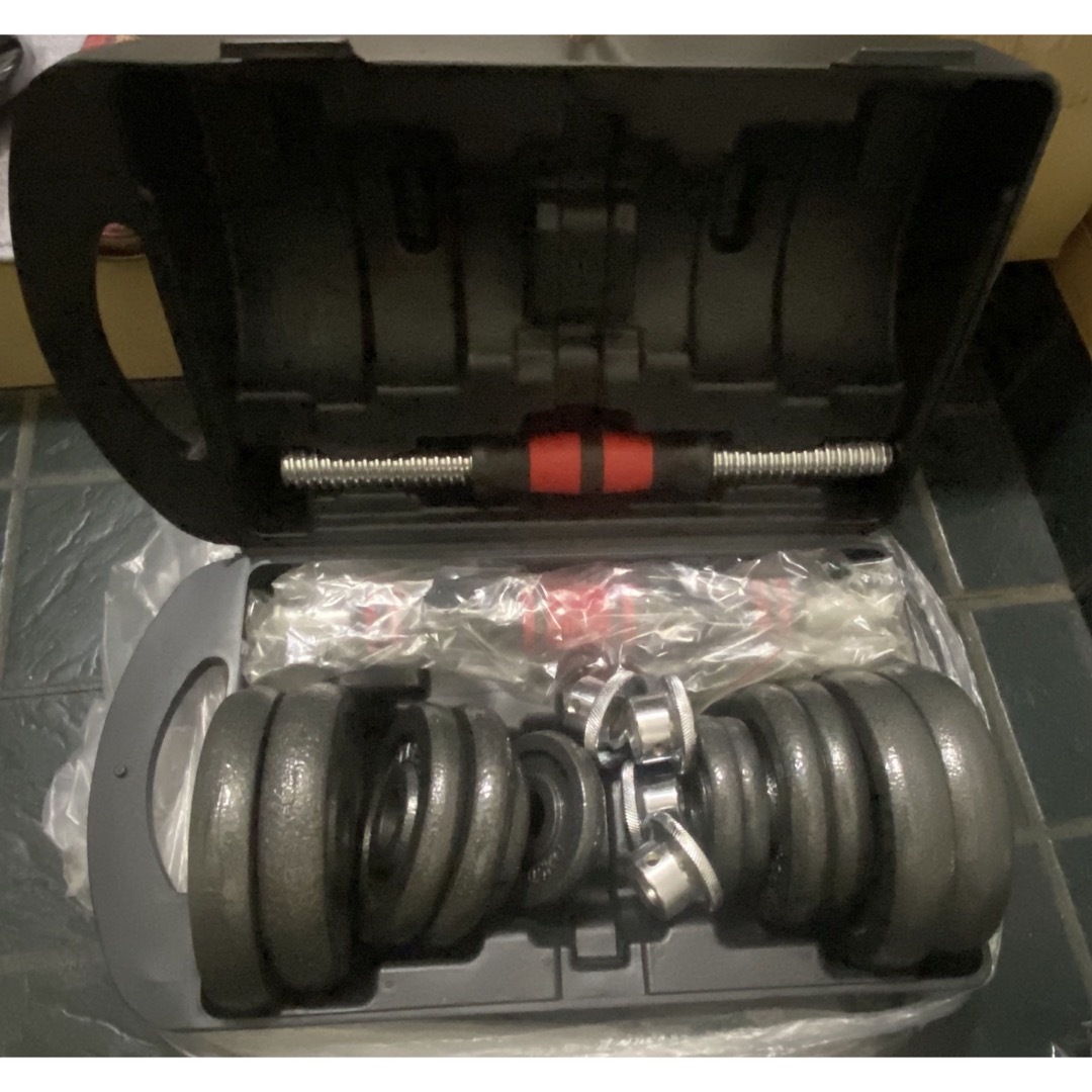 Chrome dumbbell 20kg ダンベル スポーツ/アウトドアのトレーニング/エクササイズ(トレーニング用品)の商品写真