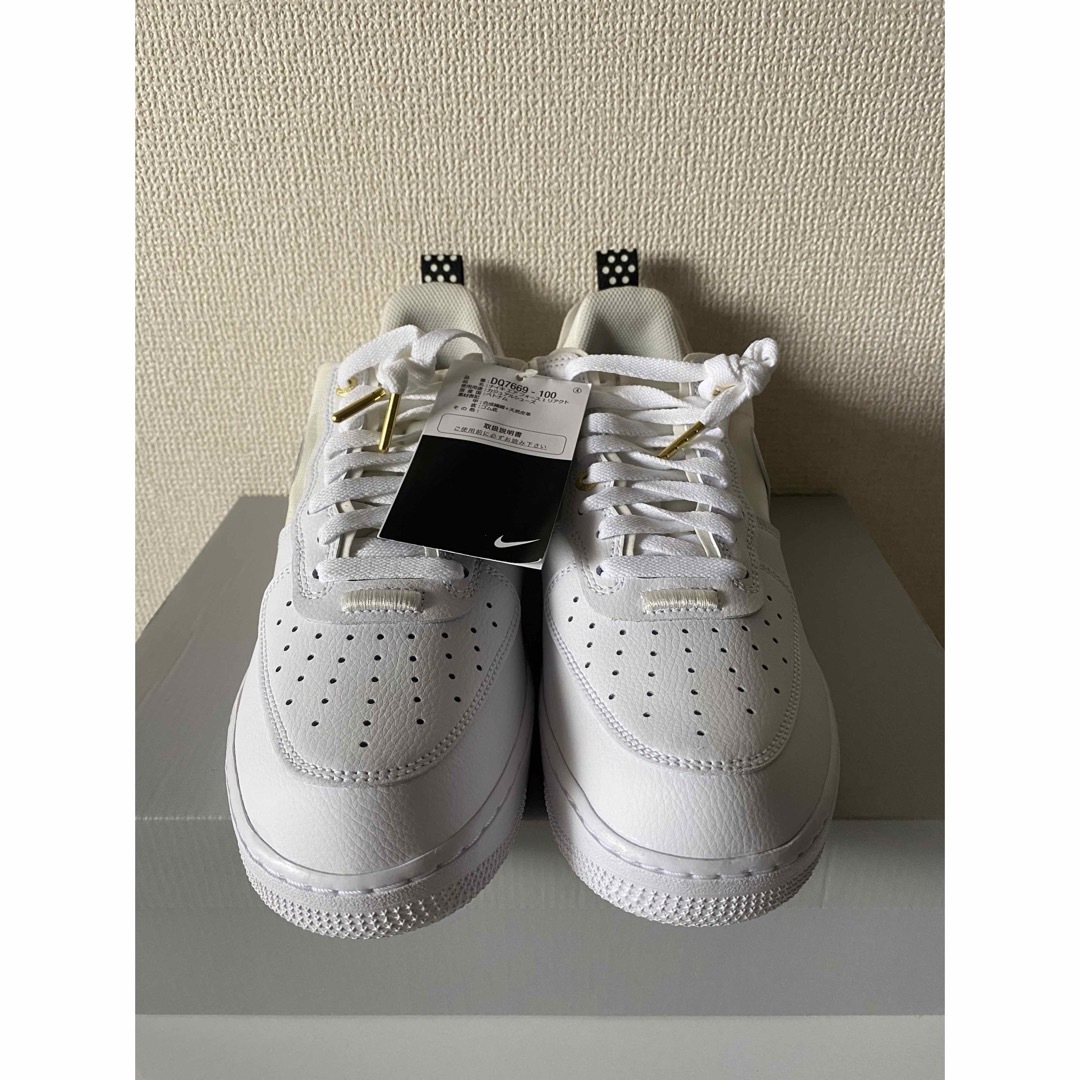 NIKE(ナイキ)のナイキ エアフォース1 ロー リアクト "ホワイト/セイル/ブラック" 26.5 メンズの靴/シューズ(スニーカー)の商品写真