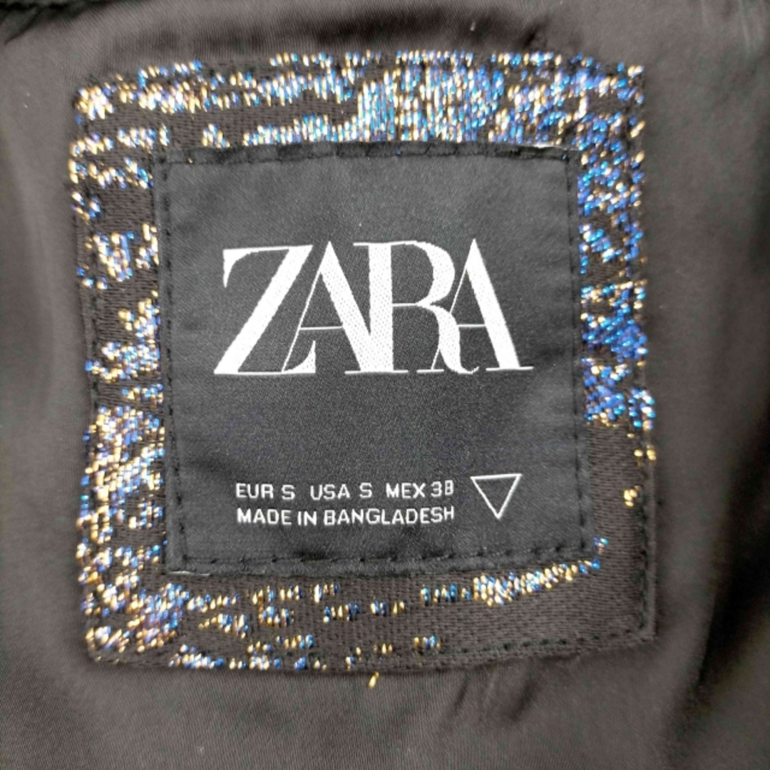 ZARA(ザラ)のZARA(ザラ) タリックジャカード ボンバージャケット メンズ アウター メンズのジャケット/アウター(ブルゾン)の商品写真