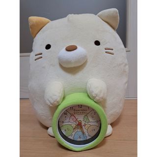 すみっコぐらし　ねこ　時計