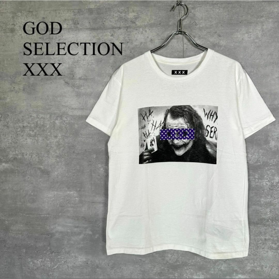 GOD SELECTION XXX(ゴッドセレクショントリプルエックス)の『ゴットセレクショントリプルエックス』(L) ボックスTシャツ メンズのトップス(Tシャツ/カットソー(半袖/袖なし))の商品写真