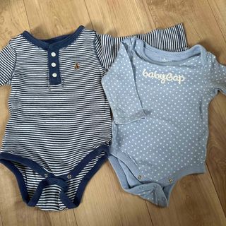 ベビーギャップ(babyGAP)のロンパース2点(ロンパース)