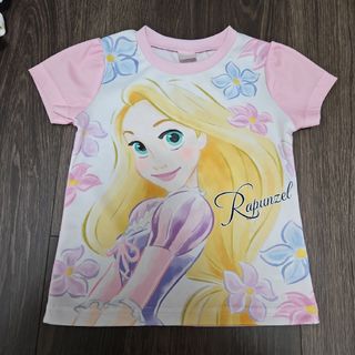 ディズニー(Disney)のラプンツェル 半袖 Tシャツ ピンク 100サイズ(Tシャツ/カットソー)