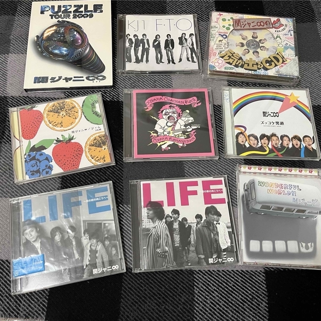 関ジャニ∞(カンジャニエイト)の未完成、Re:LIVEセット エンタメ/ホビーのCD(ポップス/ロック(邦楽))の商品写真