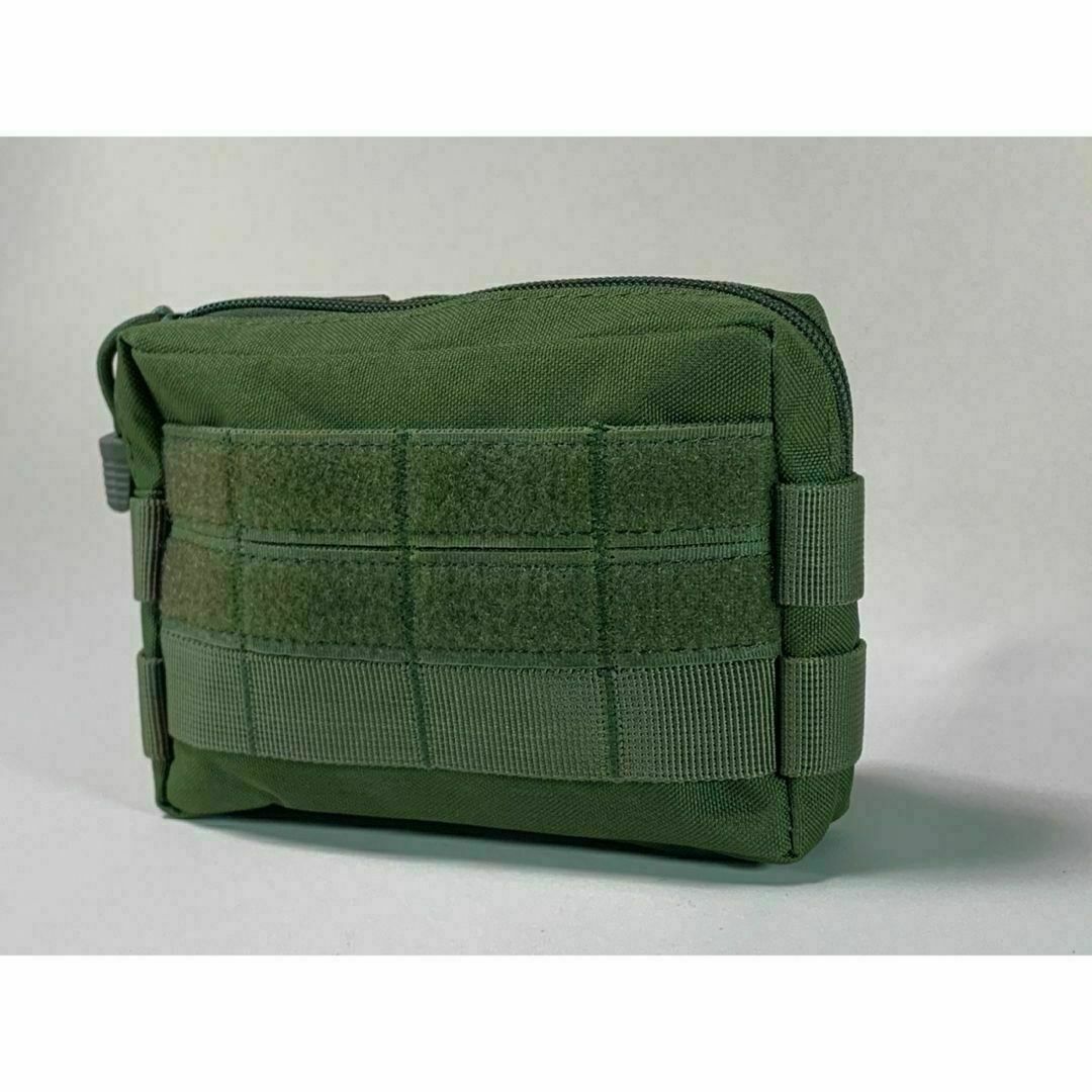 【グリーン】タクティカルポーチ　ミリタリーポーチ　モールシステム　molle スポーツ/アウトドアのアウトドア(その他)の商品写真