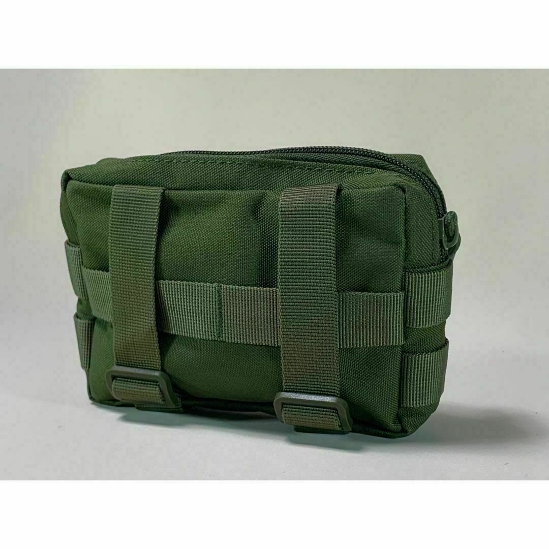 【グリーン】タクティカルポーチ　ミリタリーポーチ　モールシステム　molle スポーツ/アウトドアのアウトドア(その他)の商品写真