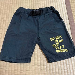 SLAP SLIP - 【美品】半ズボン　110cm スラップスリップ　べべ　黒　男の子　パンツ　子供服