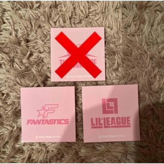 エグザイル トライブ(EXILE TRIBE)のFANTASTICS/LIL LEAGUE ステッカー(アイドルグッズ)