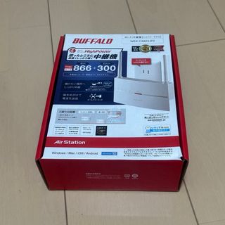 BUFFALO Wi-Fi中継機 WEX-1166DHP2(PC周辺機器)