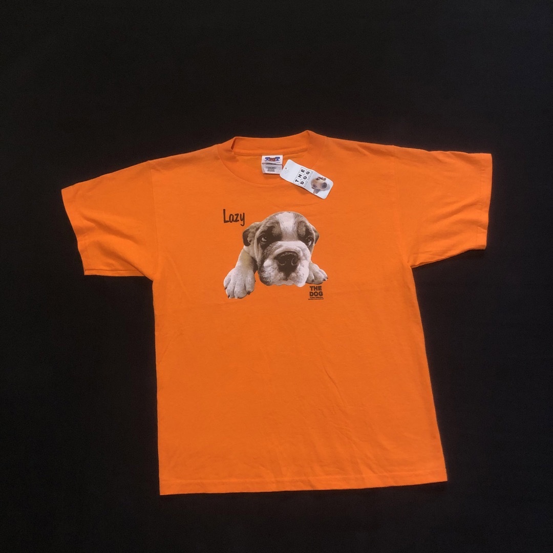 ART VINTAGE(アートヴィンテージ)のdeadstock 90s artist collection the dog レディースのトップス(Tシャツ(半袖/袖なし))の商品写真