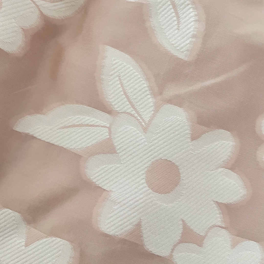 M'S GRACY(エムズグレイシー)の【送料込み】M’S GRACY リボンが可愛い花柄スカート　優しいピンク色 レディースのスカート(ひざ丈スカート)の商品写真