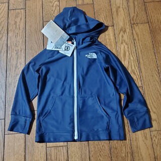 ザノースフェイス(THE NORTH FACE)のザノースフェイス◎フードラッシュガード◎ネイビー110cm(水着)