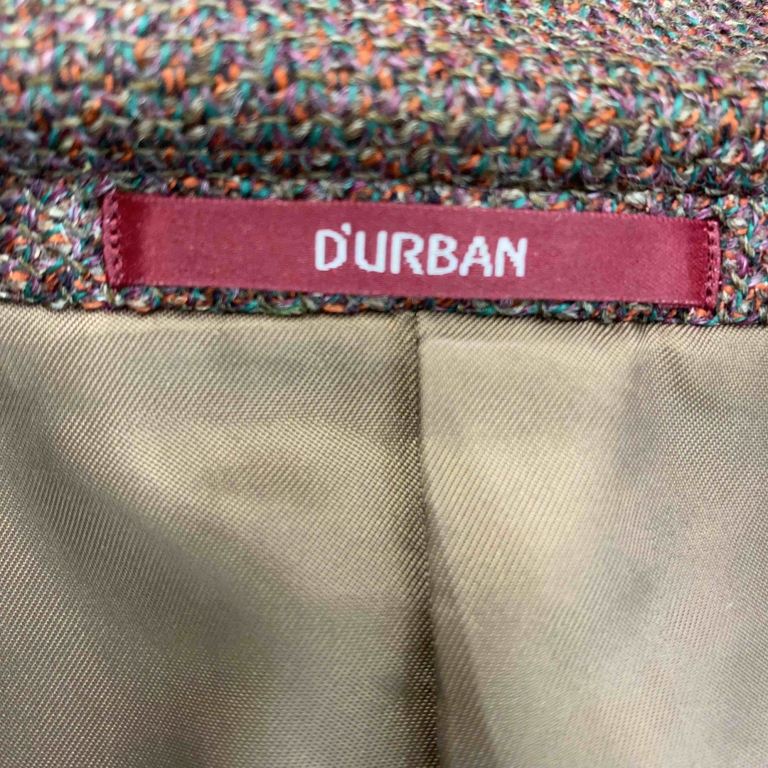 D’URBAN(ダーバン)のDURBAN ダーバン　赤茶ミックス　 メンズ テーラードジャケット メンズのジャケット/アウター(テーラードジャケット)の商品写真