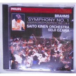 【中古CD】Symphony 1／Brahms/Ozawa/Saito Kinen Orchestra/ブラームス(その他)