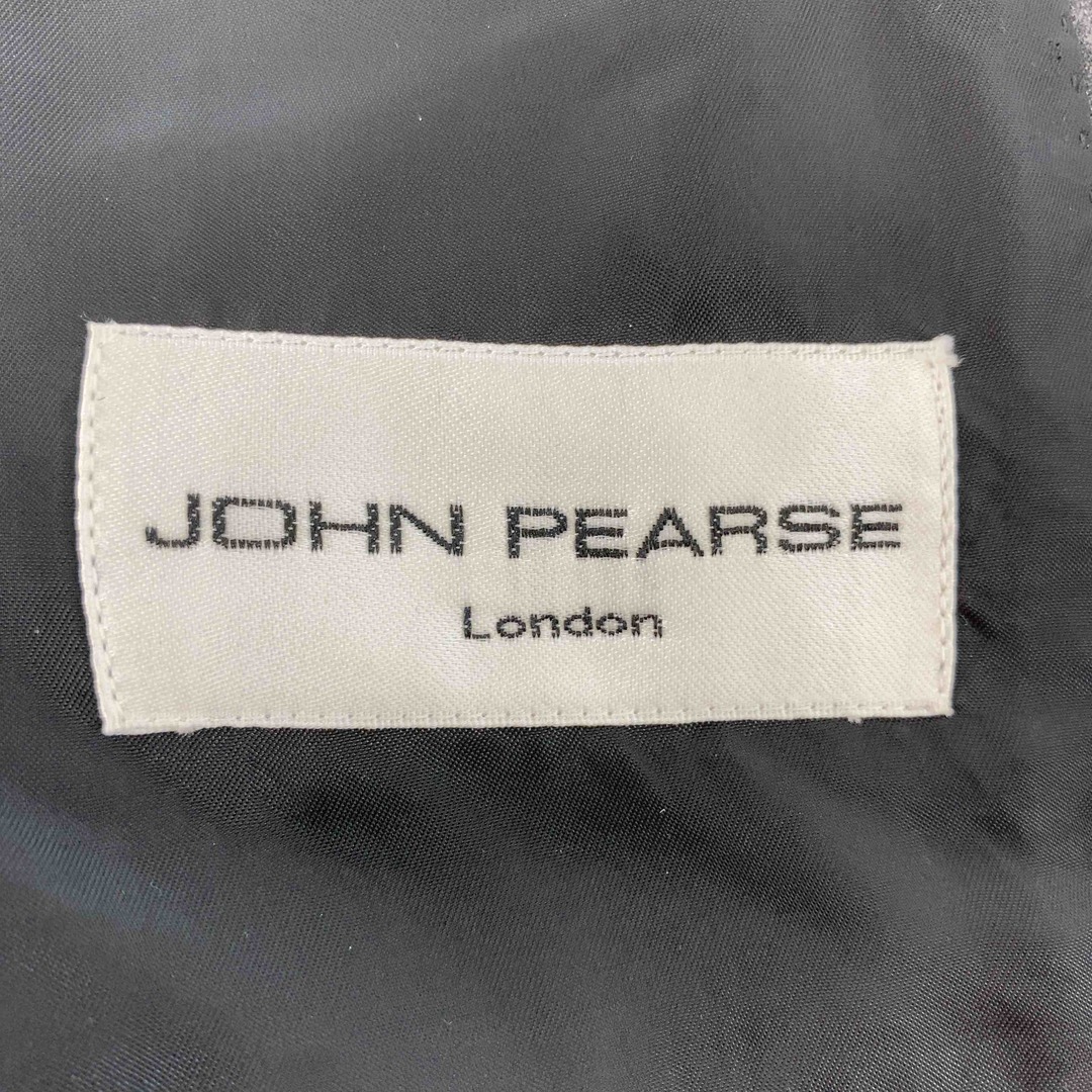 JOHN　PEARSE　グレー　ストライプ　メンズ テーラードジャケット レディースのジャケット/アウター(ブルゾン)の商品写真