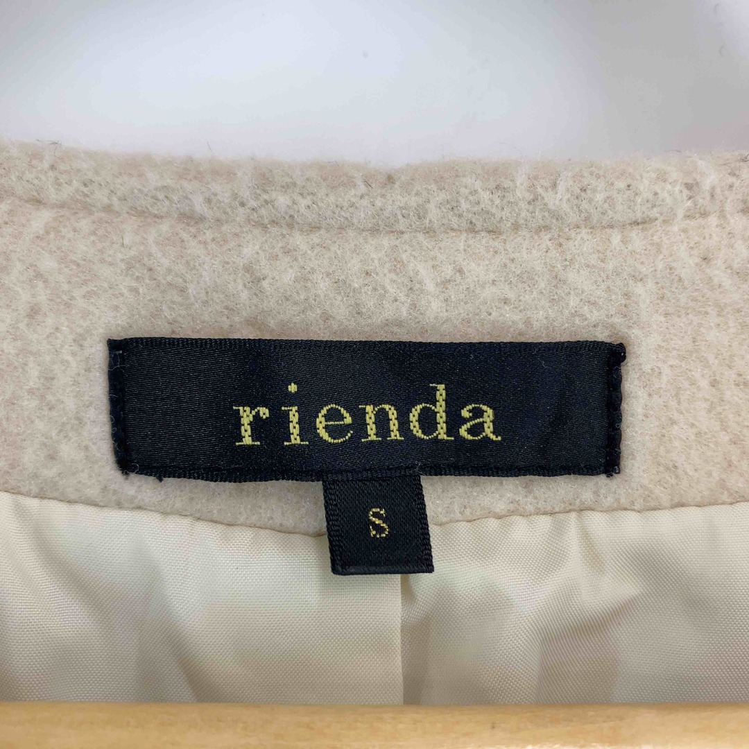 rienda(リエンダ)のrienda リエンダ レディース ステンカラーコート ベージュ レディースのジャケット/アウター(その他)の商品写真
