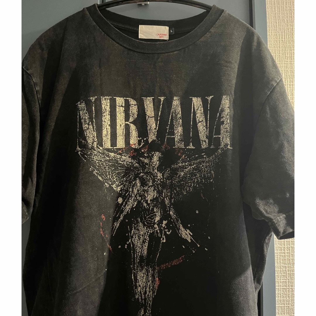 NIRVANA バンドTシャツ メンズのトップス(Tシャツ/カットソー(半袖/袖なし))の商品写真