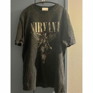 NIRVANA バンドTシャツ(Tシャツ/カットソー(半袖/袖なし))